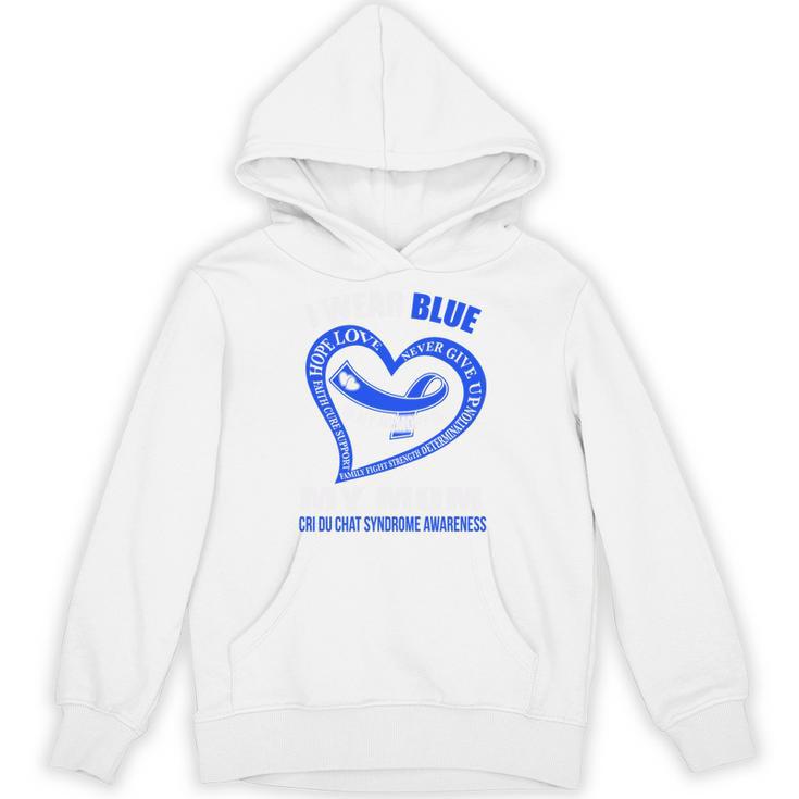 In My Memory Of My Mom CRI DU CHAT SYNDROME AWARENESS Unisex Hoodie