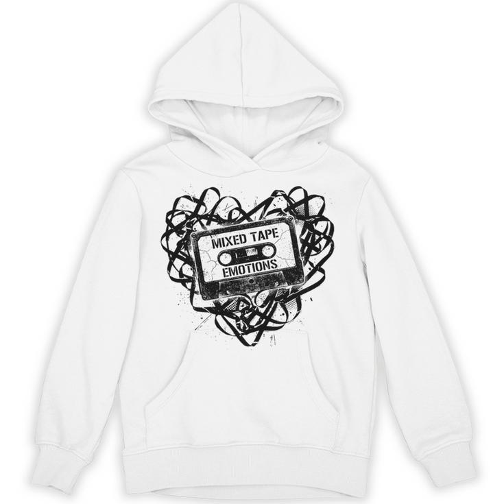 Mixed Tape Emotions Music Lover Nostalgia Quote Premium Tri-Blend Unisex Hoodie