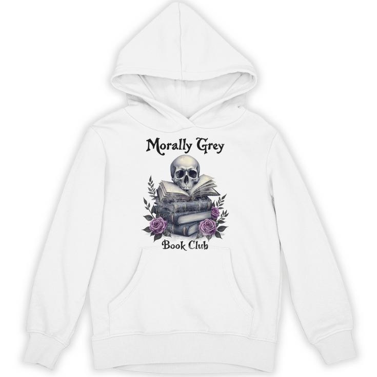 Morally Grey Book Club Gothic Vintage Style Unisex Hoodie Morally Grey Book Club Gothic Vintage Style Unisex Hoodie