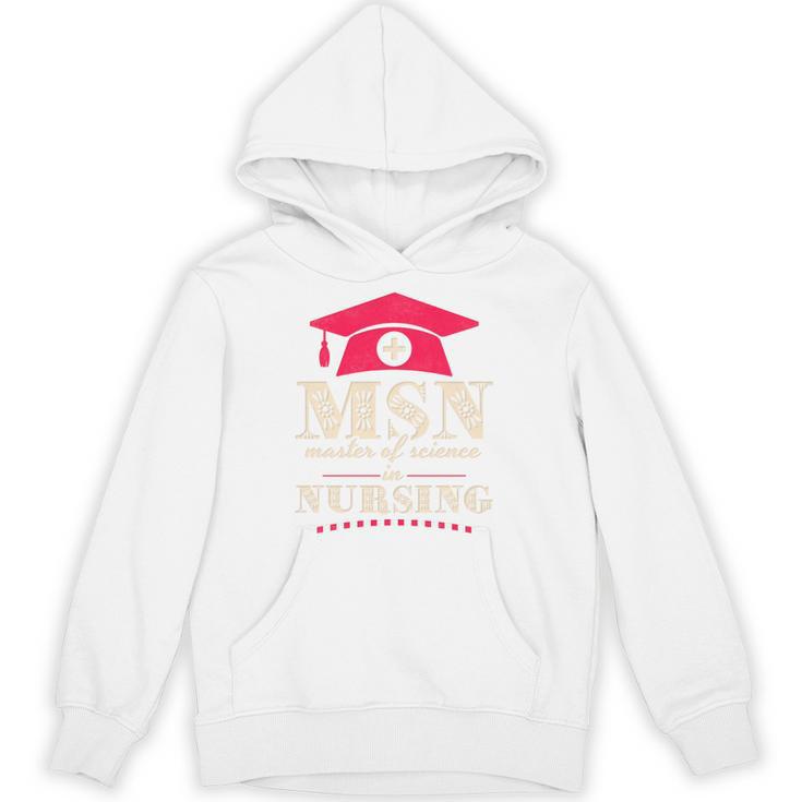 Msn Master Of Science In Nursing College Graduation Premium Tri-Blend Unisex Hoodie