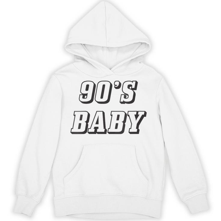 Nineties Era Nostalgia Lover Retro Born 90s Baby Vibes Unisex Hoodie