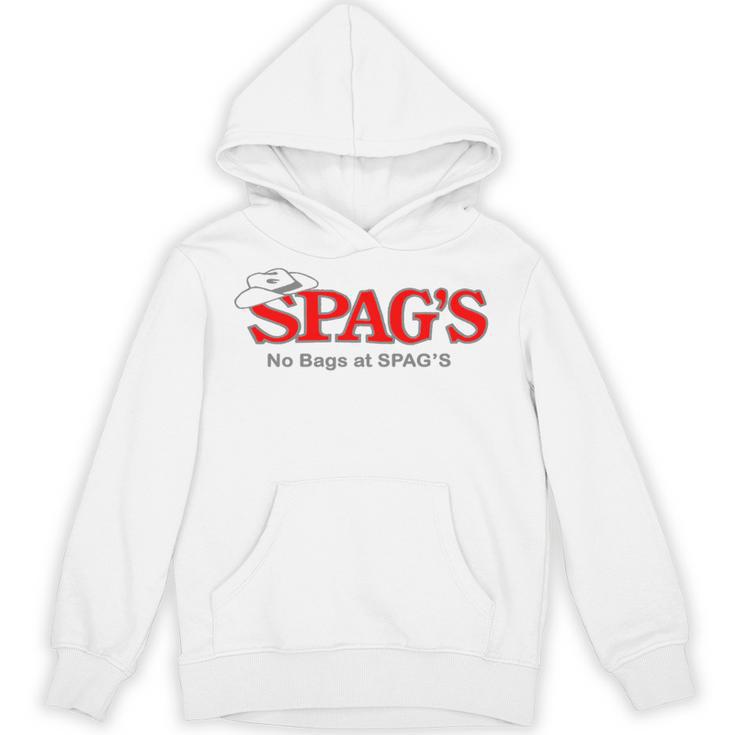 No Bags At SPAG'S Shrewsbury Defunct Store Nostalgia Vintage Premium Tri-Blend Unisex Hoodie