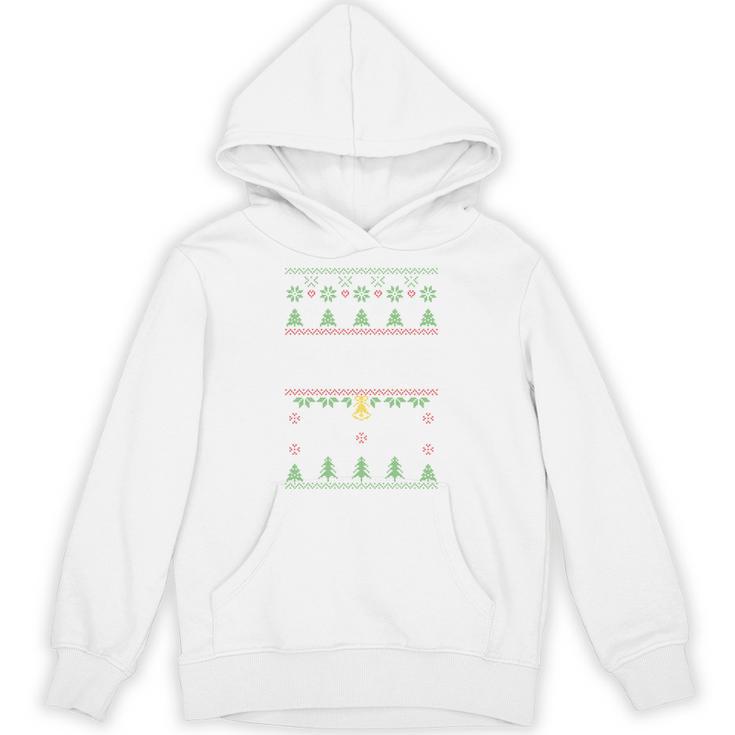 No Hugs Introvert Ugly Christmas Sweater Style Unisex Hoodie