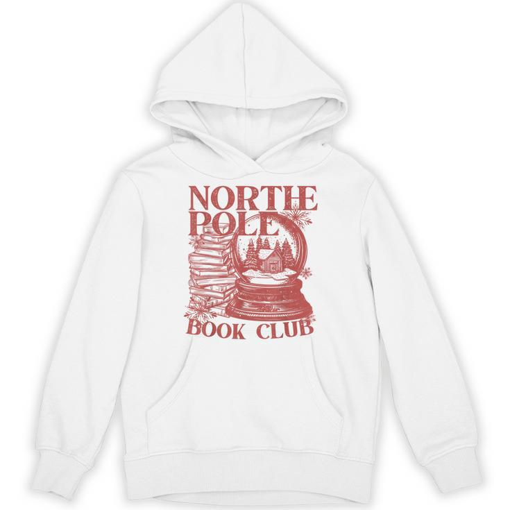 North Pole Book Club Christmas Unisex Hoodie