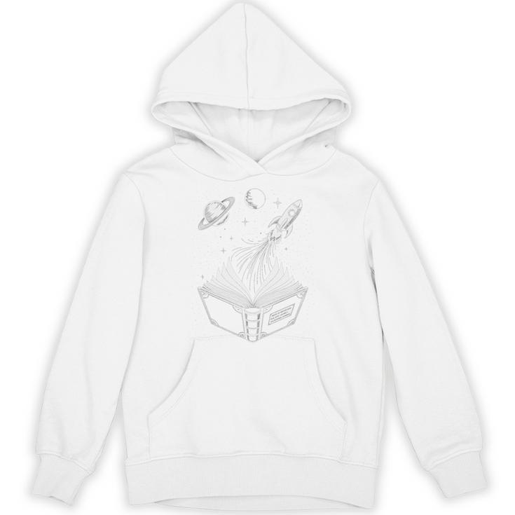 Novelty Universe Books Galaxy Adventure Drawing Women Men Unisex Hoodie