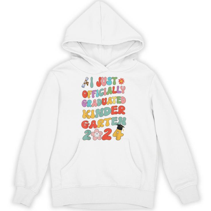 I Officially Graduated Kindergarten Graduation Class 2024 Unisex Hoodie