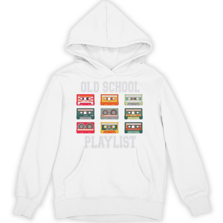 Old School Playlist Nostalgia Vibes Cassette Unisex Hoodie