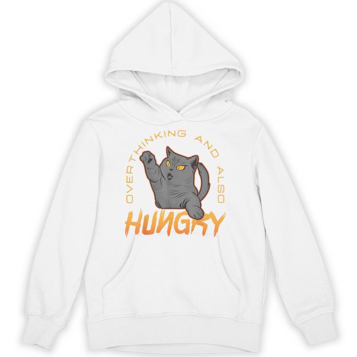 Overthinking And Also Hungry Introverted Overthinker Unisex Hoodie
