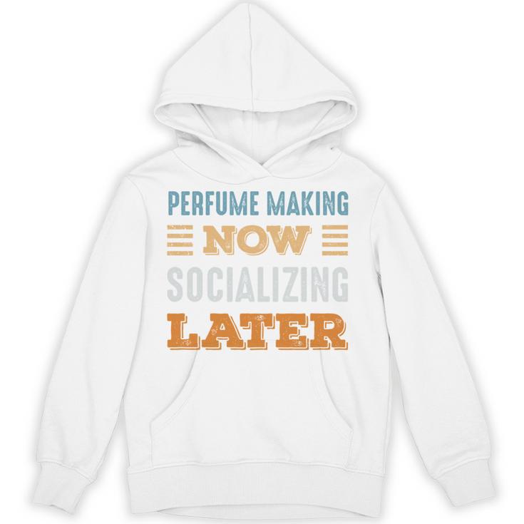 Perfume Making Now Minimal Socializing Introvert Vintage Unisex Hoodie