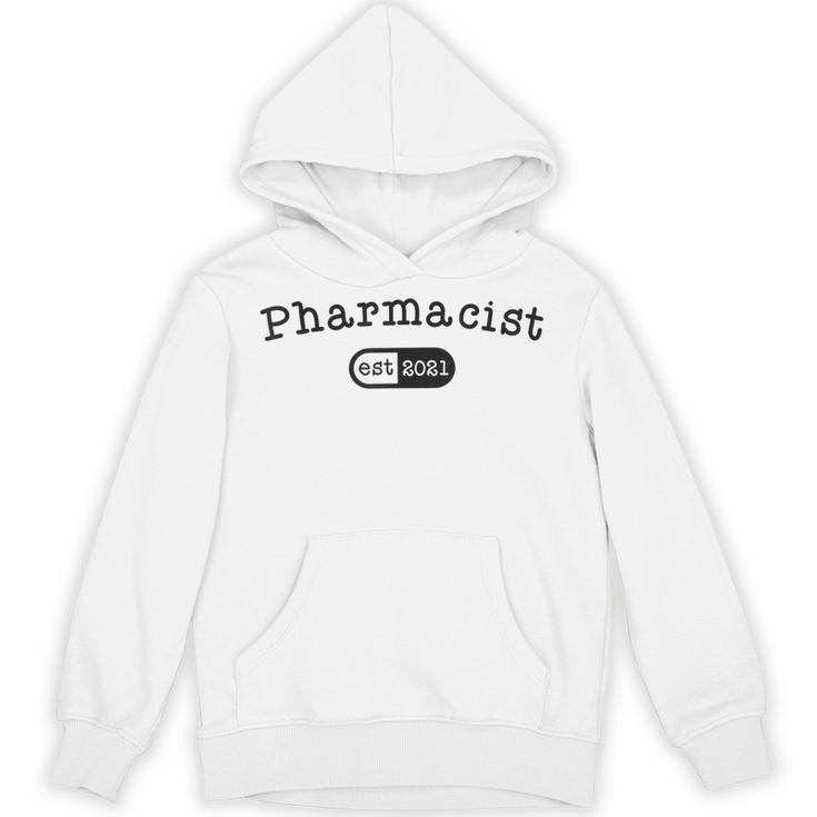Pharmacy Student TShirt Pharmacist Graduation Est 2021 Unisex Hoodie