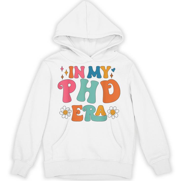 In My Phd Era Groovy Phd Graduation Future Doctor Unisex Hoodie