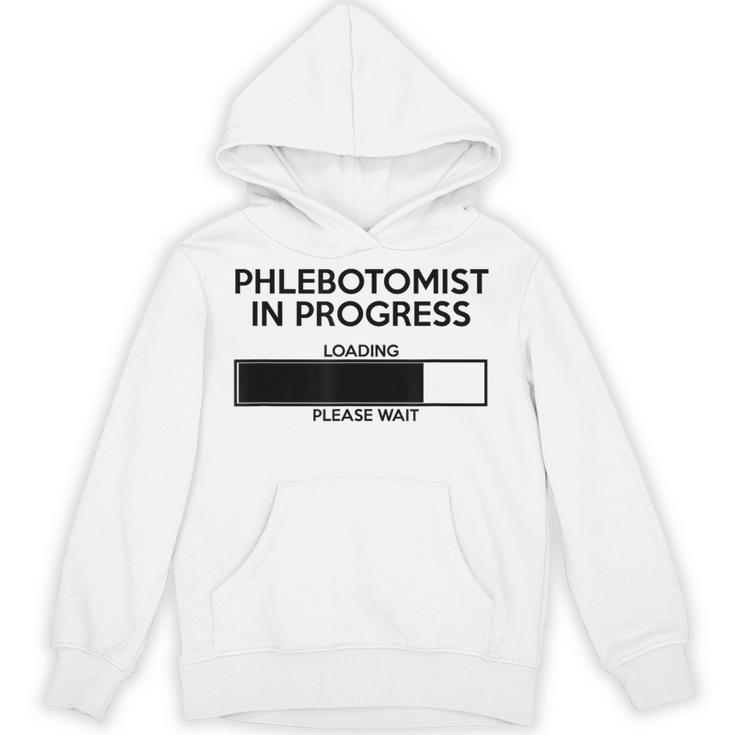 Phlebotomist In Progress Phlebotomy School Graduation Unisex Hoodie