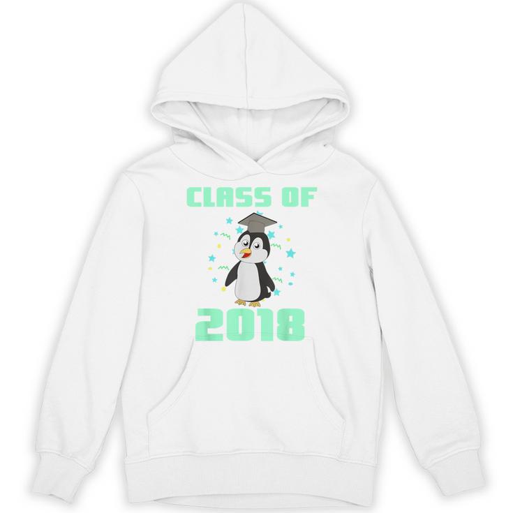 Pinguin Class 2018 Shirt Graduation  Kids Graduate Unisex Hoodie