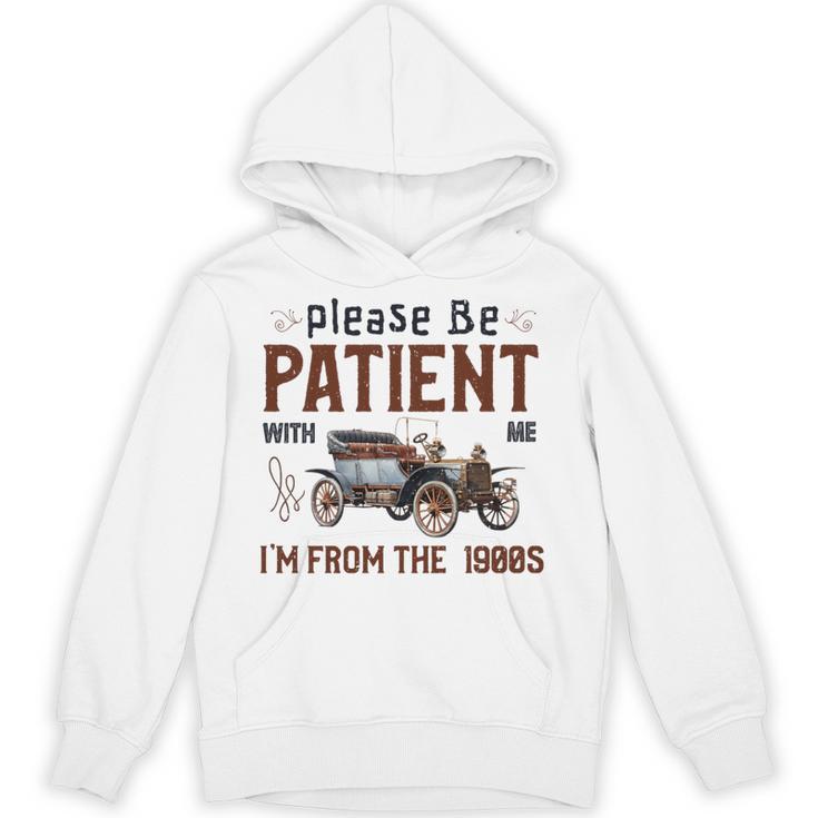 Please Be Patient I'm From The 1900s Antique Car Enthusiast Premium Tri-Blend Unisex Hoodie