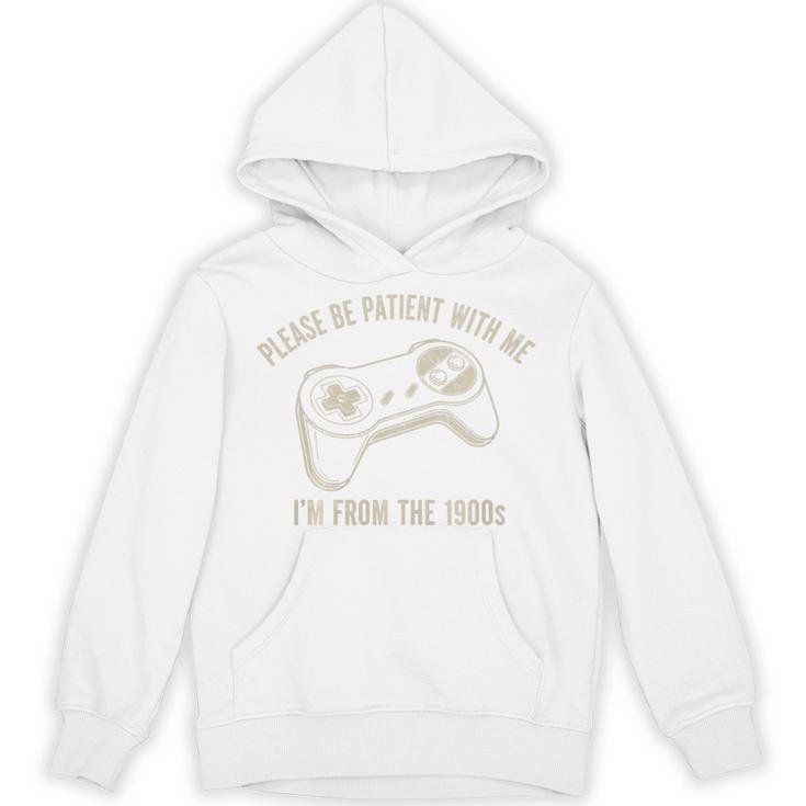 Please Be Patient With Me I'm From The 1900s Gamer Premium Tri-Blend Unisex Hoodie