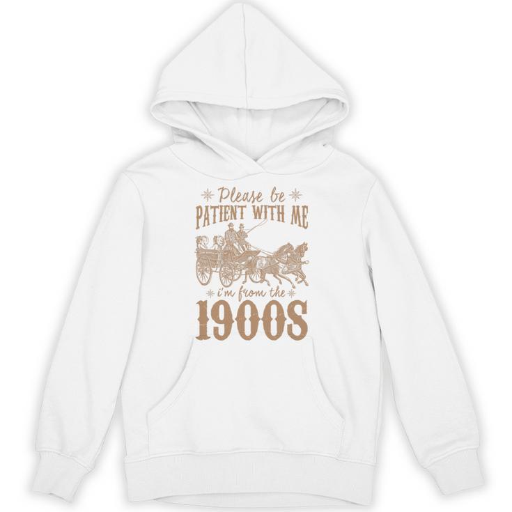 Please Be Patient I'm From The 1900s Mom Dad Men Women Premium Tri-Blend Unisex Hoodie