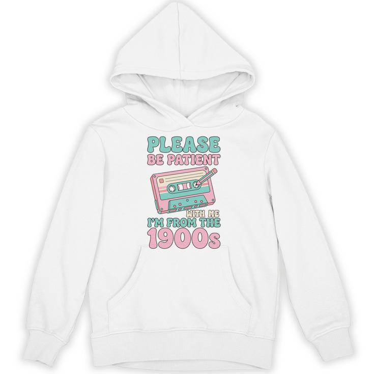 Please Be Patient With Me I'm From The 1900s Retro Cassette Unisex Hoodie