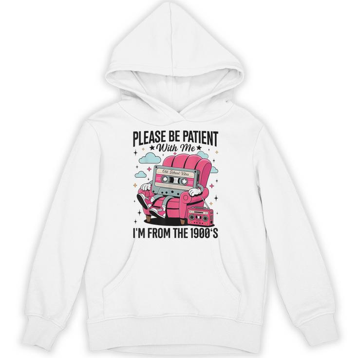 Please Be Patient I'm From The 1900s Retro Cassette Unisex Hoodie