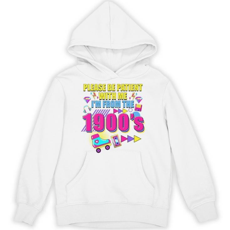 Please Be Patient With Me I'm From The 1900s Retro Vibes Premium Unisex Hoodie