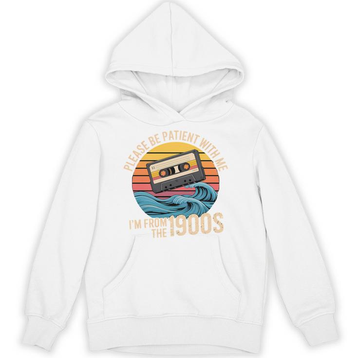 Please Be Patient With Me I'm From The 1900s Vintage Humor Premium Tri-Blend Unisex Hoodie