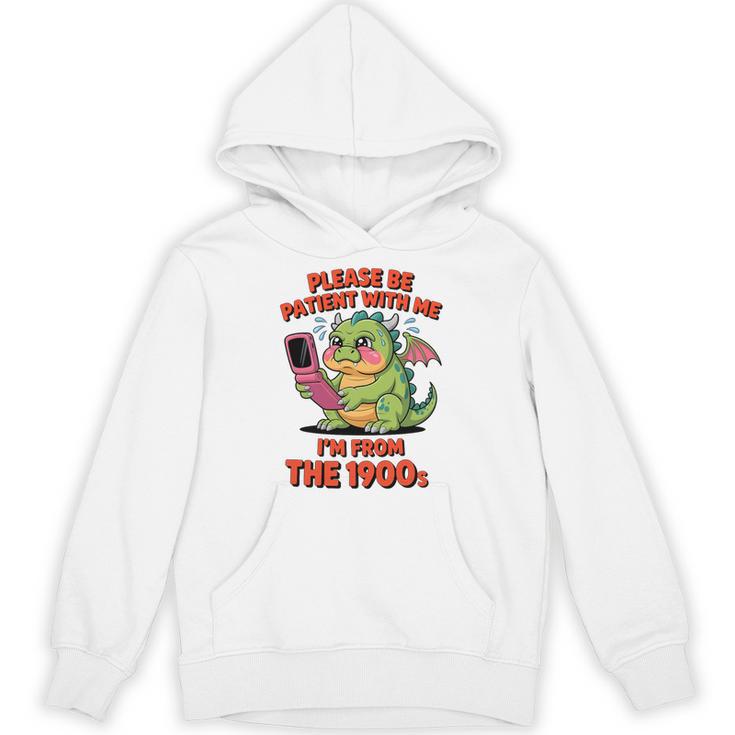 Please Be Patient I'm From The 1900s Vintage Men Women Premium Tri-Blend Unisex Hoodie