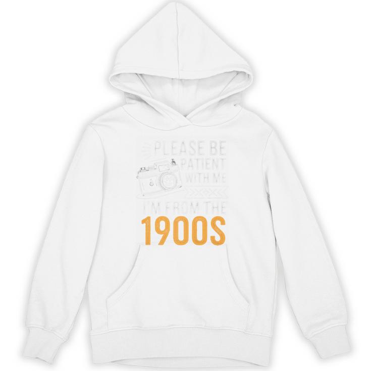 Please Be Patient With Me I'm From The 1900s Vintage Oldie Premium Unisex Hoodie