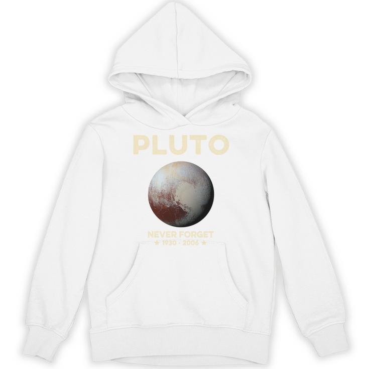Pluto Never Forget 1930-2006 Planet Space Science Nostalgia Unisex Hoodie