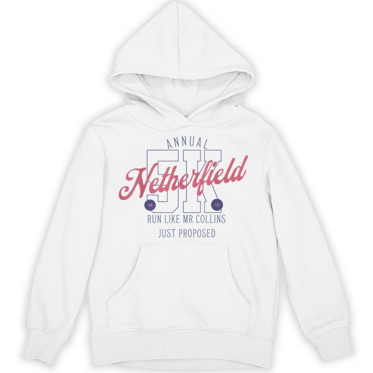 Pride And Prejudice Run Like Mr Collins Just Proposed Book Unisex Hoodie