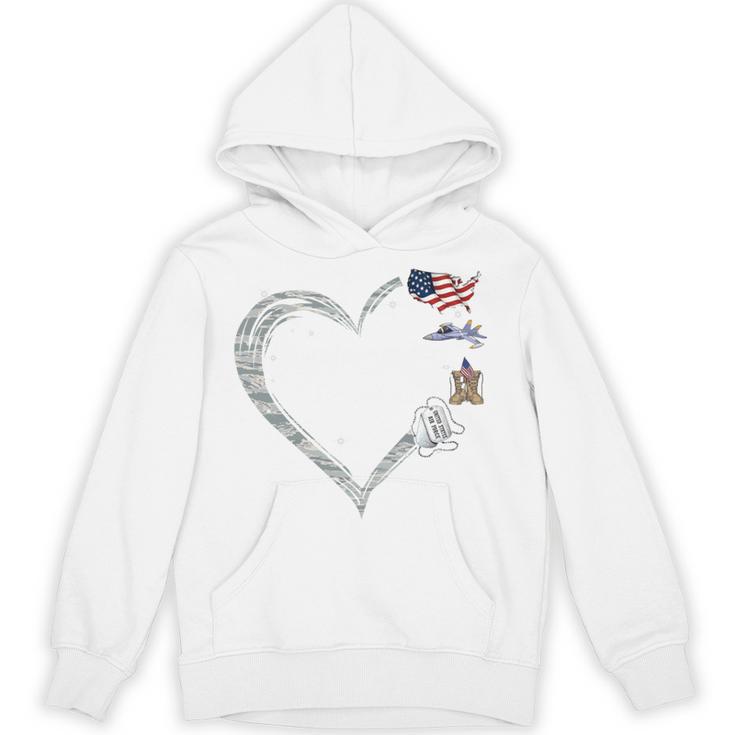 Proud Air Force Grandma Air Force Graduation Grandma USAF Unisex Hoodie