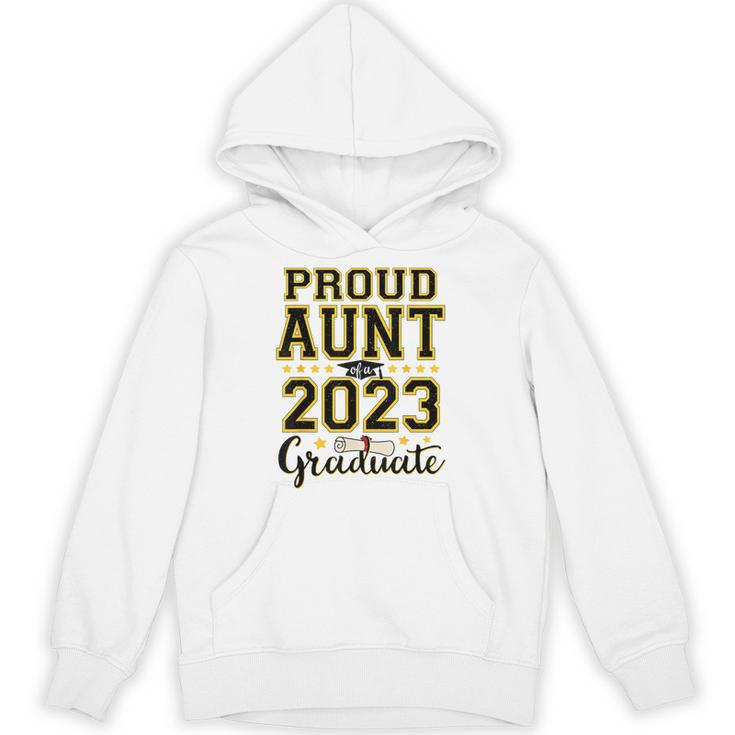 Proud Aunt Of A 2023 Graduate Family Matching Graduation Unisex Hoodie