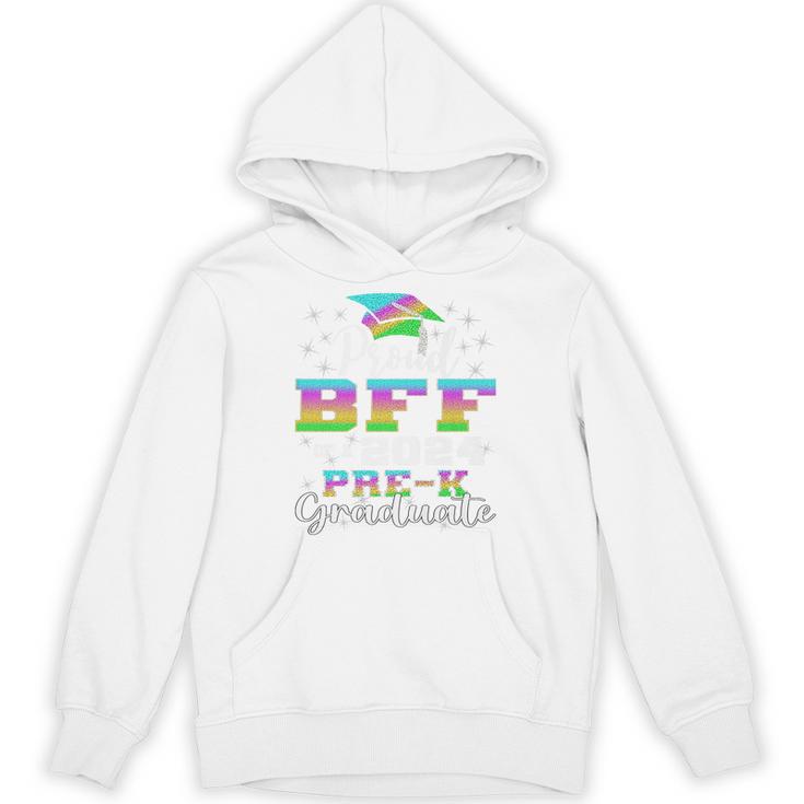 Proud Bff Of PreK School Graduate 2024 Graduation Bff Premium Unisex Hoodie