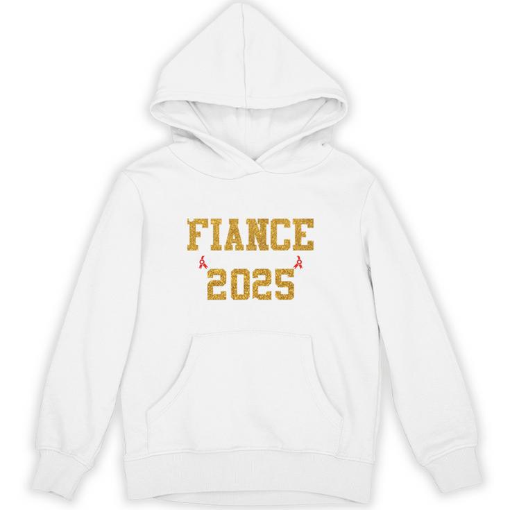 Proud Fiance Of A 2025 Graduate Fiance Graduation 2025 Senio Unisex Hoodie