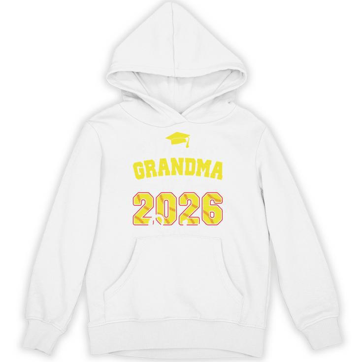 Proud Grandma Of A 2026 Senior Softball Graduation Matching Unisex Hoodie