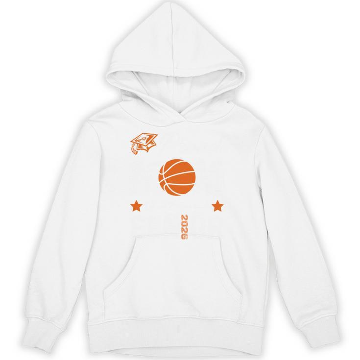Proud Mom Of a Basketball Senior Class Of 2026 Graduation Unisex Hoodie