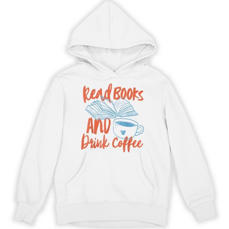 Read Book And Drink Coffee Book Club Reading Unisex Hoodie