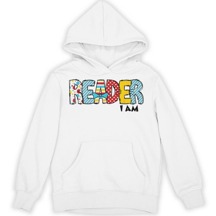 Reader I Am Bookworm Librarian I Heart Read Book Lover Unisex Hoodie