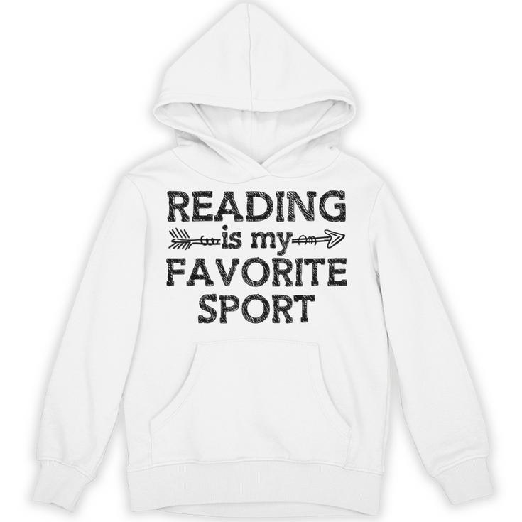 Reading Is My Favorite Sport Bookish Book-Club Bookworm Unisex Hoodie