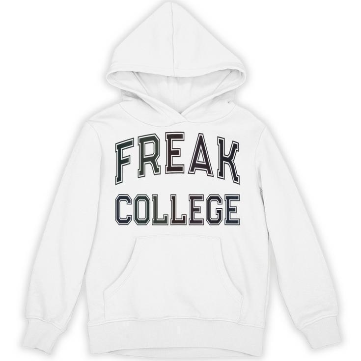 Retro Anti Social FREAK COLLEGE Introvert Stay Away From Me Unisex Hoodie