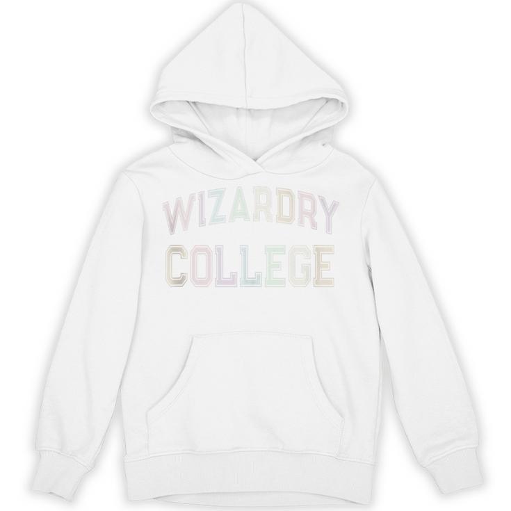 Retro Antisocial WIZARDRY COLLEGE Introvert Sarcastic Unisex Hoodie