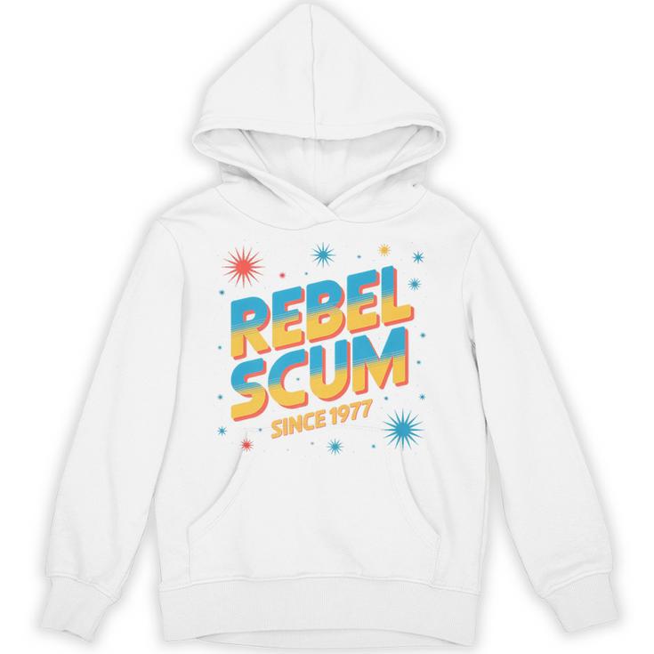 Retro Sci Fi Star Rebel 1977 Space Vintage Nerd Nostalgia Premium Unisex Hoodie