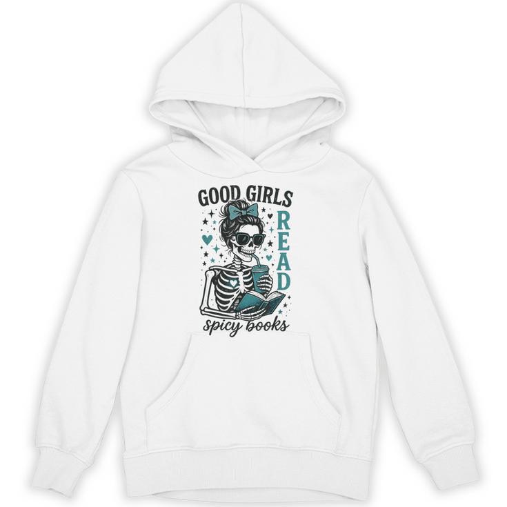 Romance Reader Good Girls Read Spicy Books Halloween Costume Unisex Hoodie