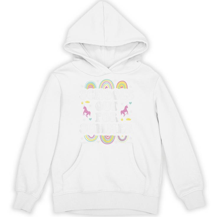 School's Out For Summer Unicorn Graduation Teacher Student Unisex Hoodie