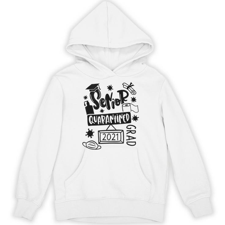 Senior 2021 Graduate 12th Grade Quarantine Senior Graduation Unisex Hoodie