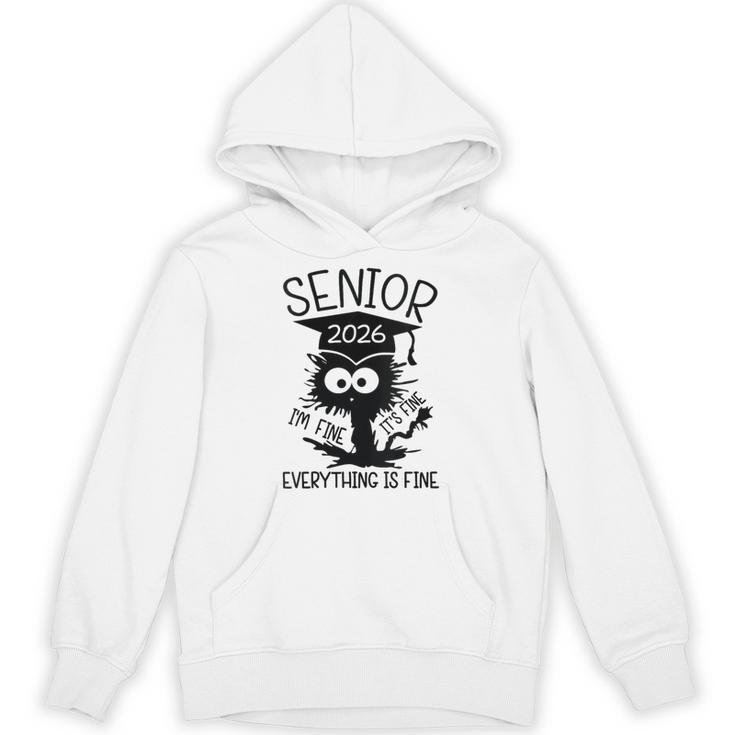 Senior 2026 High School College Graduation Year Class Of 26 Unisex Hoodie