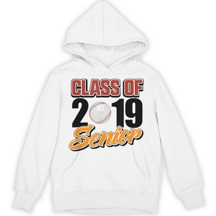 Senior Class Of 2019 Tshirt Graduation School Baseball Unisex Hoodie