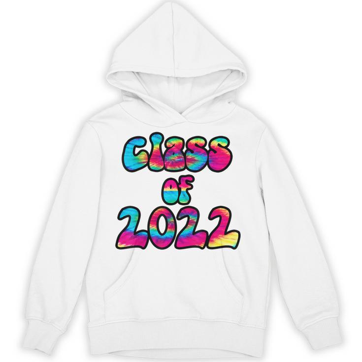 Senior Year 2022 Class Of 2022 Graduation Tie Dye Groovy Unisex Hoodie