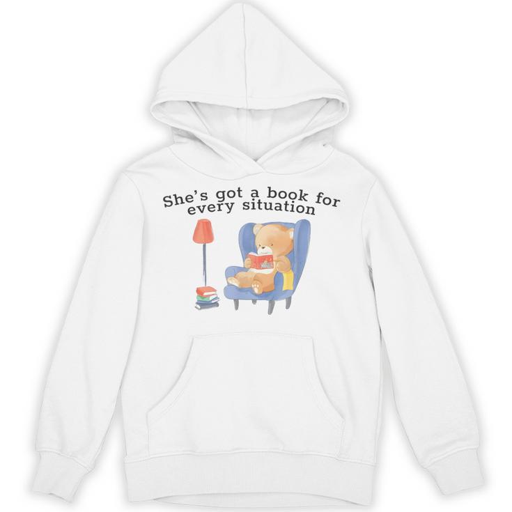 She's Got A Book For Every Situation Unisex Hoodie