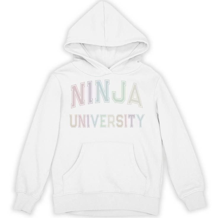 Silly Graduate NINJA UNIVERSITY Stay Away From Me Introvert Unisex Hoodie