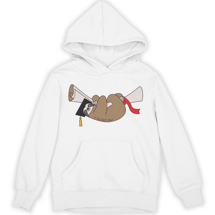 Sloth Graduation Shirt I Did It Diploma Grad Unisex Hoodie