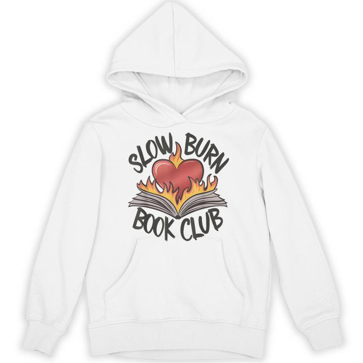 Slow Burn Book Club Romantasy Trope Smut Dark Romance Reader Unisex Hoodie